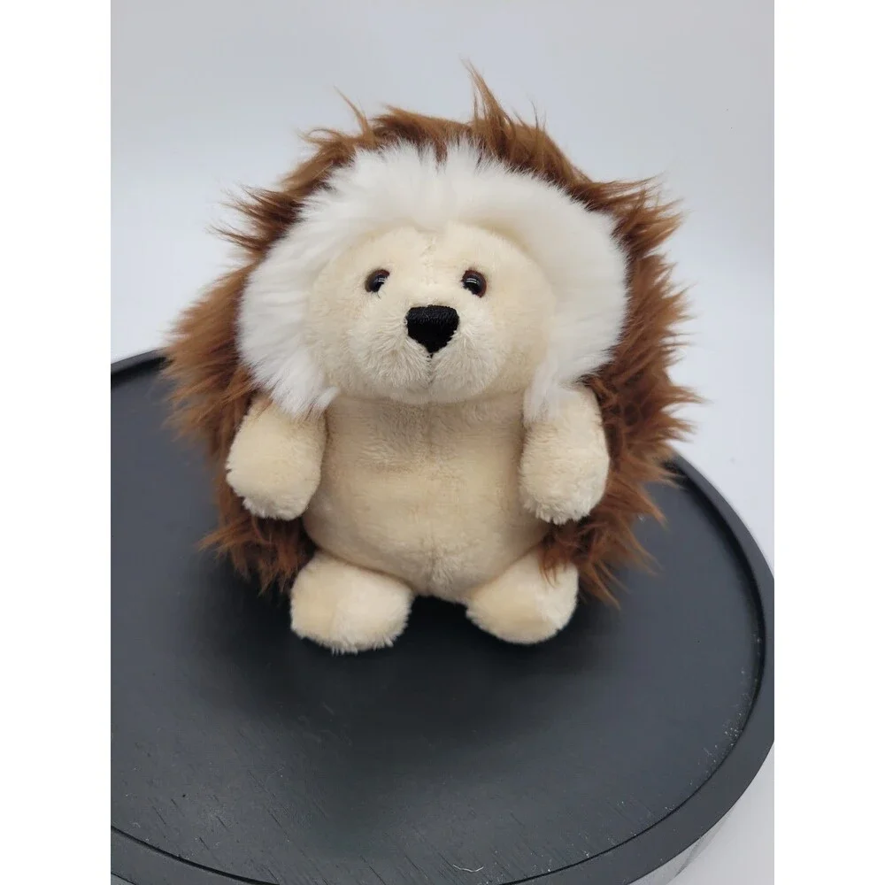 Vintage Gund Ganley Hedgehog Tan Plush 319940 6